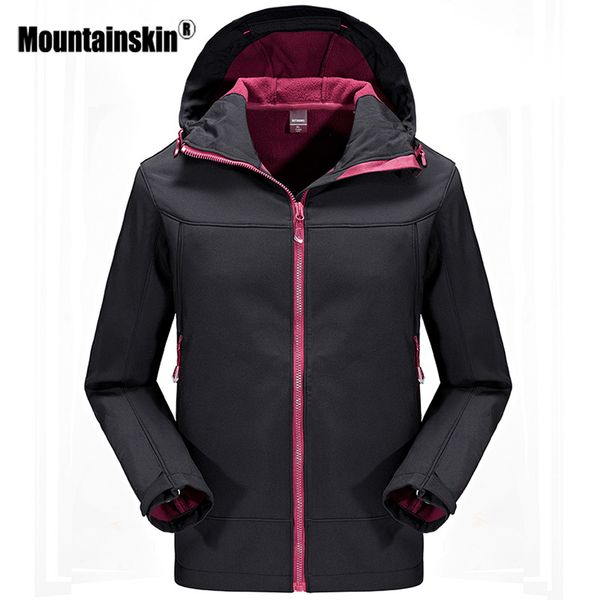 mountainskin men's fleece jackets casual hooded coat men waterproof softshell windbreaker jacket warm outerwears brand sa486, Black;brown
mountainskin men's fleece jackets casual hooded coat men waterproof softshell windbreaker jacket warm outerwears brand sa486, Black;brown