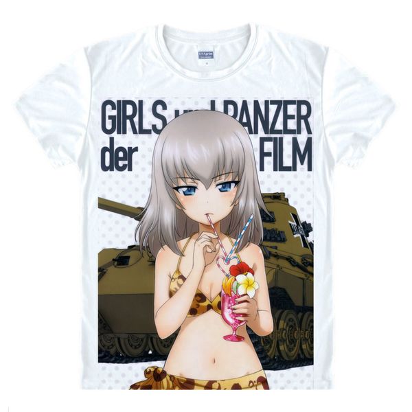 anime girls und panzer t-shirts short sleeve shirts manga garuzu ando pantsa katyusha alice shimada sensha-do cosplay shirt, White;black
anime girls und panzer t-shirts short sleeve shirts manga garuzu ando pantsa katyusha alice shimada sensha-do cosplay shirt, White;black