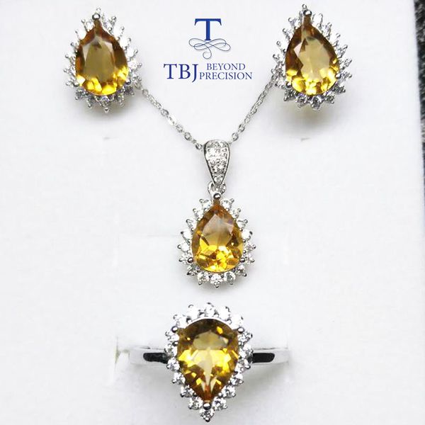tbj, 100% natural brazil good color citrine pe6*9mm dianna classic gemstone jewelry set in 925 sterling silver with box, Black
tbj, 100% natural brazil good color citrine pe6*9mm dianna classic gemstone jewelry set in 925 sterling silver with box, Black