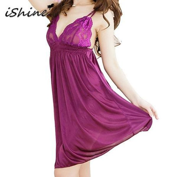 european and american style summer backless solid sleeveless women sweet comfortable night lace nightwear, Black;red
european and american style summer backless solid sleeveless women sweet comfortable night lace nightwear, Black;red