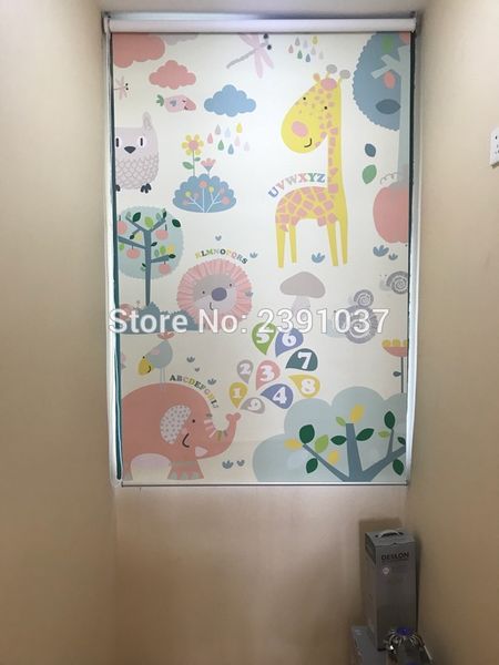 

window cartoom roller blind fabric roll up blinds cartoon paerned children roller blinds cartoon window curtain printed