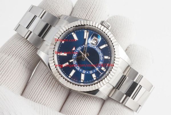 watch 42mm sky-dweller 326934 m326934-0003 blue gmt workin stainless steel utomatic mens watch watches, Slivery;brown
watch 42mm sky-dweller 326934 m326934-0003 blue gmt workin stainless steel utomatic mens watch watches, Slivery;brown