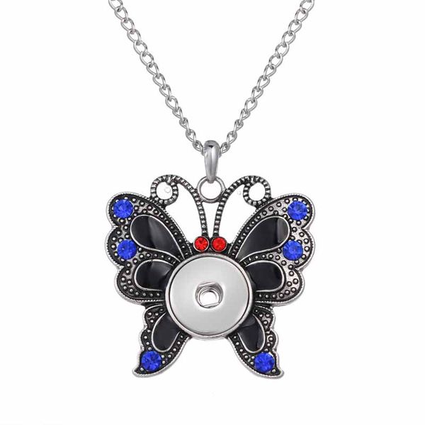 096 butterfly bohemia 18mm snap button jewelry interchangeable pendant necklace with snake chain charms jewelry for wome, Silver
096 butterfly bohemia 18mm snap button jewelry interchangeable pendant necklace with snake chain charms jewelry for wome, Silver
