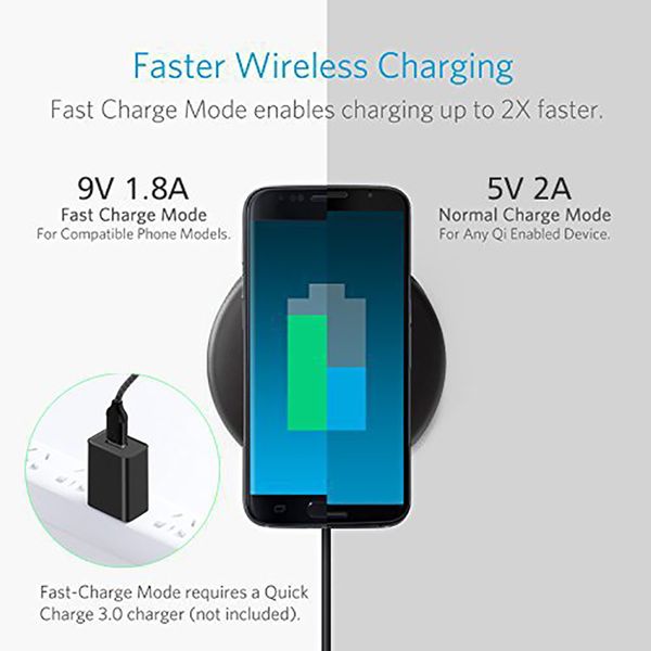q16 fast charger qi wireless charging pad portable charger for iphone x 8 plus samsung galaxy s8 plus s7 s6 note8 all qi-abled devices 30pcs
q16 fast charger qi wireless charging pad portable charger for iphone x 8 plus samsung galaxy s8 plus s7 s6 note8 all qi-abled devices 30pcs