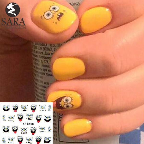 1 sheets new carton smile face tips design nail art water transfer decals diy beauty decal nail decoration tools #xf1248, Black
1 sheets new carton smile face tips design nail art water transfer decals diy beauty decal nail decoration tools #xf1248, Black