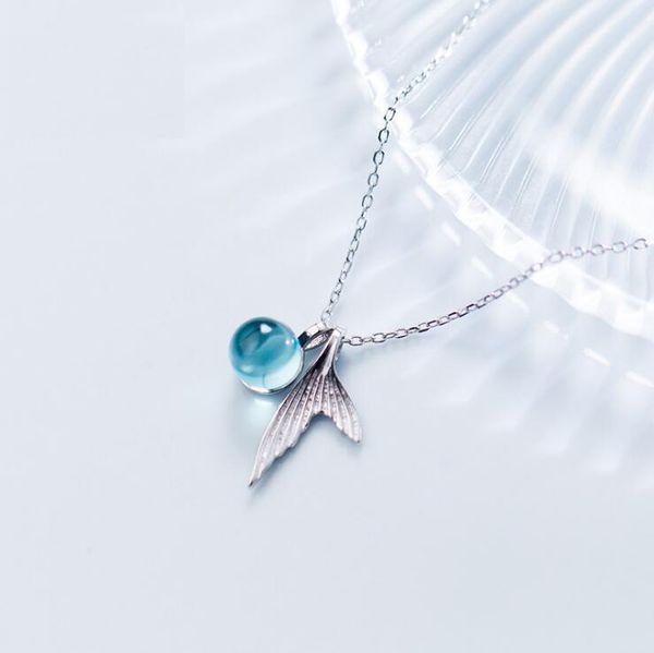 mermaid foam silver pendants necklaces 925 sterling silver pendants necklaces with blue crystal
mermaid foam silver pendants necklaces 925 sterling silver pendants necklaces with blue crystal