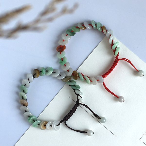 natural jade authentic jade a cargo three color peace buckle men and women fashion security peace jade bracelet, Black
natural jade authentic jade a cargo three color peace buckle men and women fashion security peace jade bracelet, Black