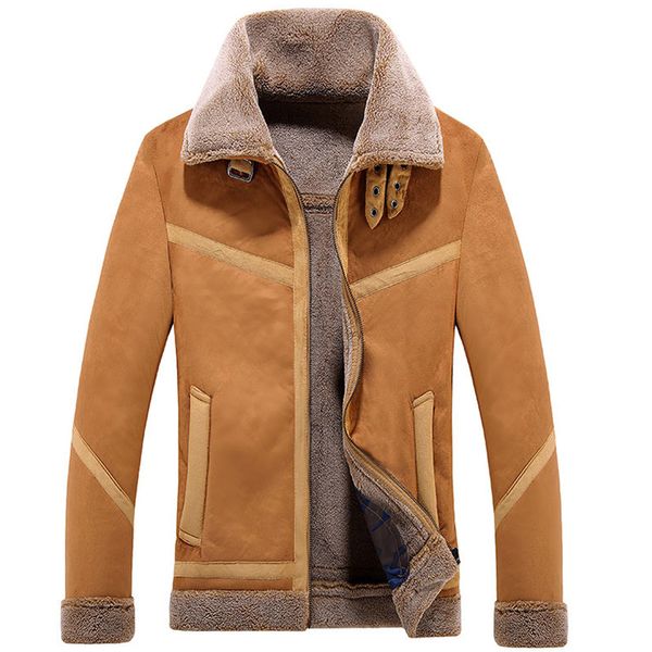 feitong winter jackets men streetwear mens clothing autumn anti velvet jacket fashion trend lamb fur coat coat male, Black;brown
feitong winter jackets men streetwear mens clothing autumn anti velvet jacket fashion trend lamb fur coat coat male, Black;brown