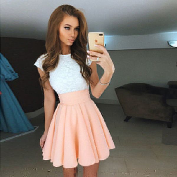 summer dance dress women lace beach short sleeve patchwork dancing dress girls sport dresses ladies sportwear female, Red;white
summer dance dress women lace beach short sleeve patchwork dancing dress girls sport dresses ladies sportwear female, Red;white