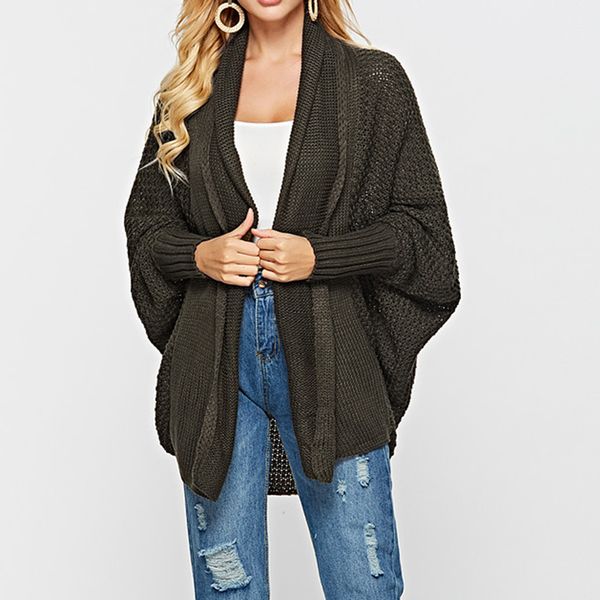 2018 europe style women's sweater winter fashion large size female cardigans t977, White;black
2018 europe style women's sweater winter fashion large size female cardigans t977, White;black