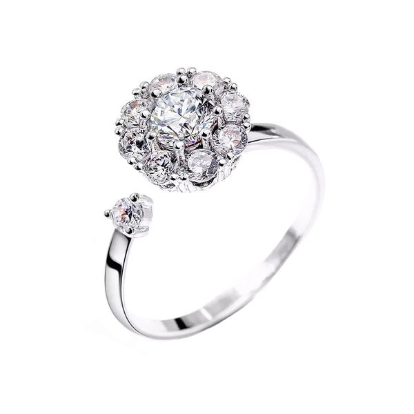 2018 new rotating ring female simple zircon personality ring accessories opening ring
2018 new rotating ring female simple zircon personality ring accessories opening ring