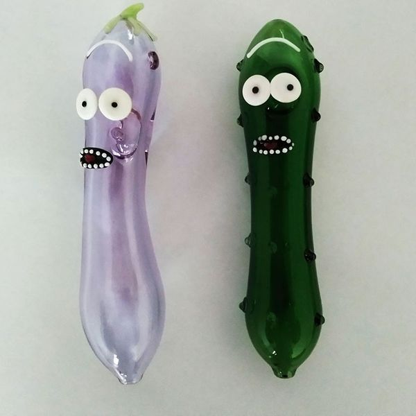 2018 Funny Pickle Smoking Pipes Eggplant Glass hand pipes Cucumber Heady tobacco pipes spoon Smoking Accessories free shipping
2018 Funny Pickle Smoking Pipes Eggplant Glass hand pipes Cucumber Heady tobacco pipes spoon Smoking Accessories free shipping