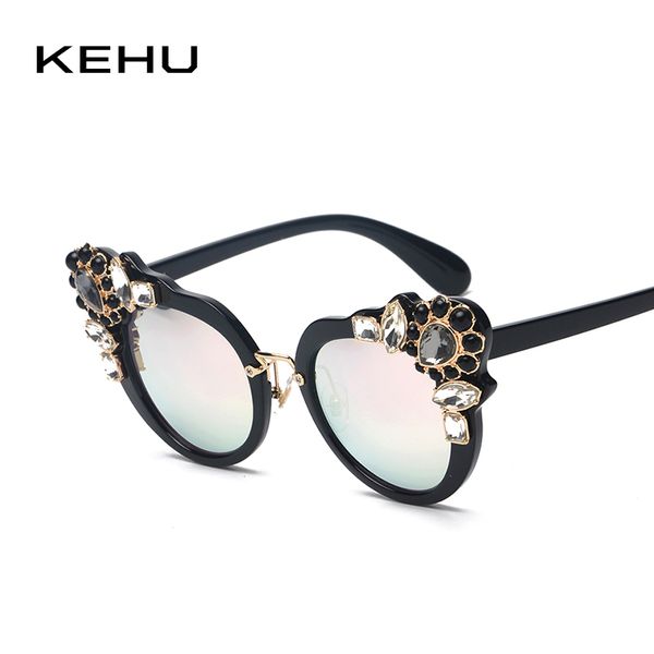 kehu women oversize cat eye round rhinestones decoration frame brand designer sun glasses k9160, White;black
kehu women oversize cat eye round rhinestones decoration frame brand designer sun glasses k9160, White;black
