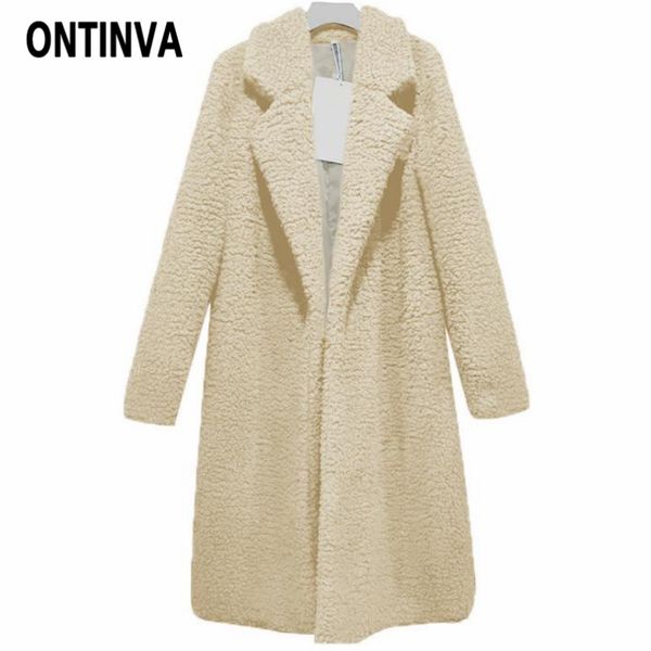 women teddy faux fur coat lapel warm winter thick plush long pink fur coat ladies plus size 3xl overcoat fashion jackets outwear, Black
women teddy faux fur coat lapel warm winter thick plush long pink fur coat ladies plus size 3xl overcoat fashion jackets outwear, Black