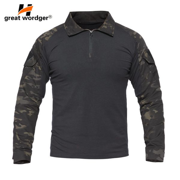 us camouflage army t-shirt men soldiers combat tactical t shirt force multicam camo climbing hiking long sleeve t-shirt, Gray;blue
us camouflage army t-shirt men soldiers combat tactical t shirt force multicam camo climbing hiking long sleeve t-shirt, Gray;blue