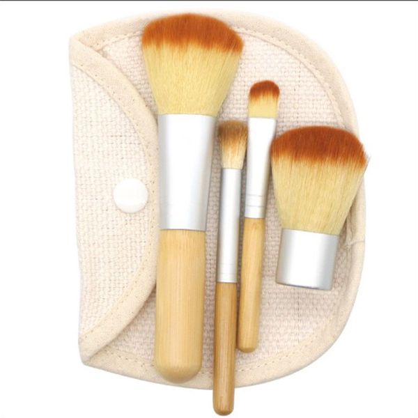 selling 4pcs/lot new bamboo makeup brush set make up brushes tools blush foundation base brush with bag
selling 4pcs/lot new bamboo makeup brush set make up brushes tools blush foundation base brush with bag
