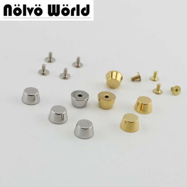 2-30pcs gold/silver 100% stainless steel rivets in screws for bags purse studs replacement, Black
2-30pcs gold/silver 100% stainless steel rivets in screws for bags purse studs replacement, Black