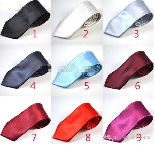 mens neck 7cm new shipping accessories tie fashion solid color ties arrive men wedding necktie gaihx, White;black
mens neck 7cm new shipping accessories tie fashion solid color ties arrive men wedding necktie gaihx, White;black