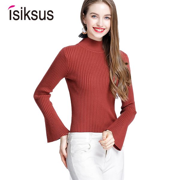 isiksus 2018 white turtleneck knitted autumn women pullover sweater shrug long flare sleeve slim female jumper for girls sw007, White;black
isiksus 2018 white turtleneck knitted autumn women pullover sweater shrug long flare sleeve slim female jumper for girls sw007, White;black