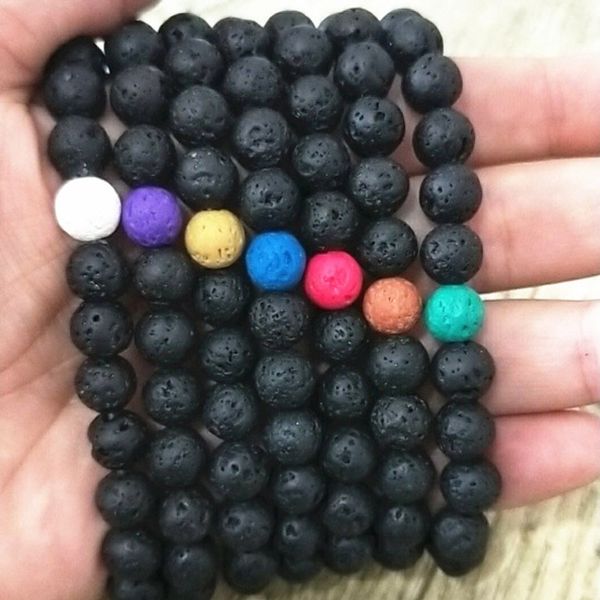 10pcs 8mm lava stone essential oil diffuser bracelets bangle colorful stone beads bracelet for men women strench jewelry new, Golden;silver
10pcs 8mm lava stone essential oil diffuser bracelets bangle colorful stone beads bracelet for men women strench jewelry new, Golden;silver