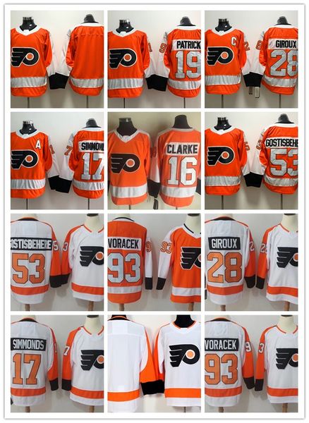2018 men's 9 ivan provorov 19 nolan patrick 93 jakub voracek jersey 28 claude giroux 17 wayne simmonds 53 shayne gostisbehere hockey je, Black;red
2018 men's 9 ivan provorov 19 nolan patrick 93 jakub voracek jersey 28 claude giroux 17 wayne simmonds 53 shayne gostisbehere hockey je, Black;red