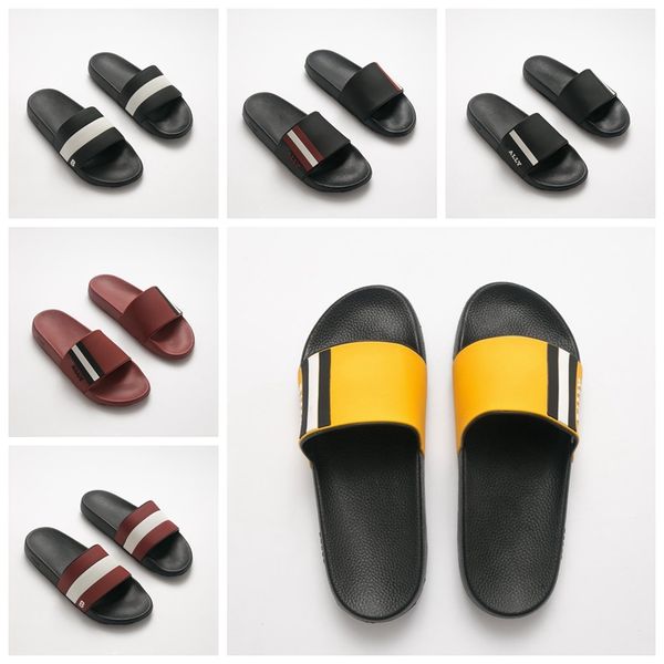 men b sandals designer shoes sandalias luxury slide loafers summer fashion brand slippery with thick sandals slippers flip flops size 36-45, Black
men b sandals designer shoes sandalias luxury slide loafers summer fashion brand slippery with thick sandals slippers flip flops size 36-45, Black