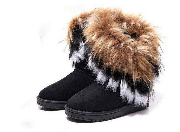 Fa hion fox fur warm autumn winter wedge now women boot hoe genuinei mitation lady hort boot ca ual long now hoe ize 36 40, Black
Fa hion fox fur warm autumn winter wedge now women boot hoe genuinei mitation lady hort boot ca ual long now hoe ize 36 40, Black