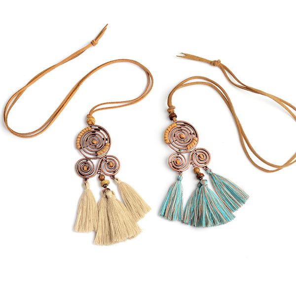 adjustable 1pc bohemian ethnic tassel pendant necklace fashion leather sweater chain clothing jewelry accessories allergy free, Silver
adjustable 1pc bohemian ethnic tassel pendant necklace fashion leather sweater chain clothing jewelry accessories allergy free, Silver