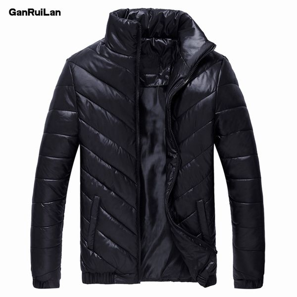 2018 new winter mens coat thin outerwear 100% cotton clothing stand collar casual slim parkas solid jacket b0281, Black
2018 new winter mens coat thin outerwear 100% cotton clothing stand collar casual slim parkas solid jacket b0281, Black