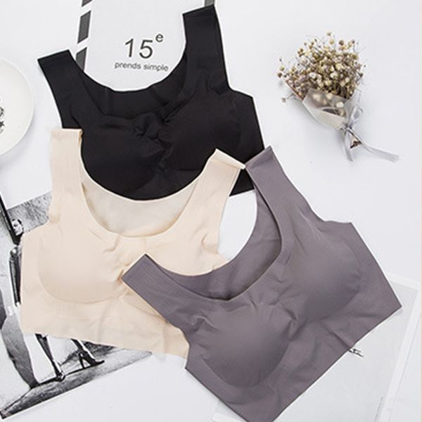 probra sleeping no trace bra high impact solf breathable seamless full-support vest fitness yoga, White;black
probra sleeping no trace bra high impact solf breathable seamless full-support vest fitness yoga, White;black