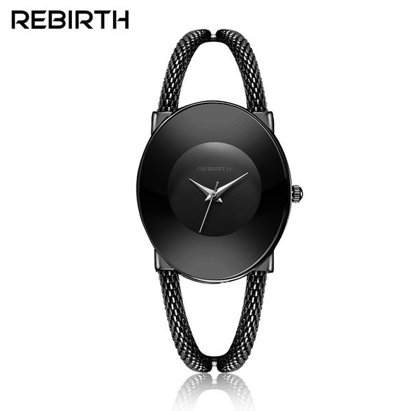 rebirth women brand bracelet watches ladies fashion simple dress wristwatch black stainless steel strip quartz watch women clock, Slivery;brown
rebirth women brand bracelet watches ladies fashion simple dress wristwatch black stainless steel strip quartz watch women clock, Slivery;brown