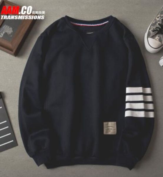 2016 striped Men Fashion longsleeve Cotton Sweatshirt Thom Brown Hot Sale Mens Shirts Blue Grey black
2016 striped Men Fashion longsleeve Cotton Sweatshirt Thom Brown Hot Sale Mens Shirts Blue Grey black