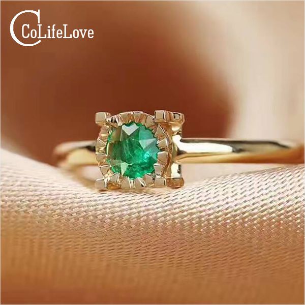 colife ювелирные изделия роскошный изумруд кольцо 4 мм 0.3 ct природный изумруд серебряное кольцо твердый 925 серебряный драгоценный камень, Golden;silver
colife ювелирные изделия роскошный изумруд кольцо 4 мм 0.3 ct природный изумруд серебряное кольцо твердый 925 серебряный драгоценный камень, Golden;silver