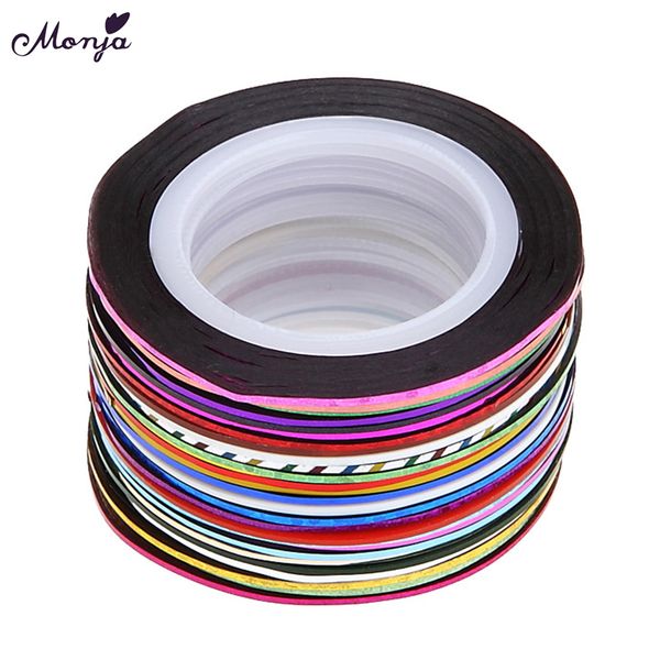 nail art rolls gold silver wire striping tape line 3d diy nail stickers for manicure decals, Black
nail art rolls gold silver wire striping tape line 3d diy nail stickers for manicure decals, Black