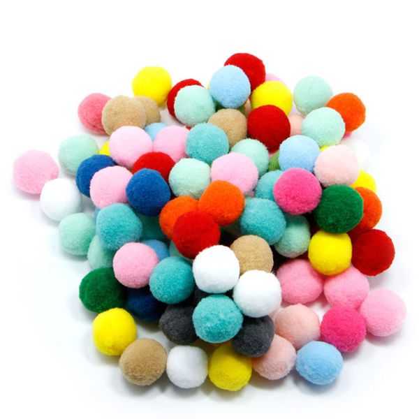 wholesale-100pcs assorted pompoms soft pom poms balls for children diy craft wedding decoration accessories 1-3cm
wholesale-100pcs assorted pompoms soft pom poms balls for children diy craft wedding decoration accessories 1-3cm