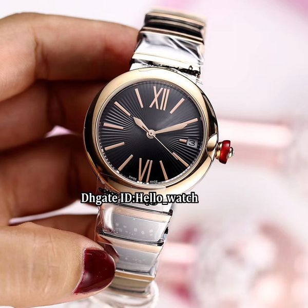 girlfriend gift lvcea date 102192 black dial japan miyota 8215 automatic womens watch two tone rose gold steel band fashion lady watches, Slivery;brown
girlfriend gift lvcea date 102192 black dial japan miyota 8215 automatic womens watch two tone rose gold steel band fashion lady watches, Slivery;brown