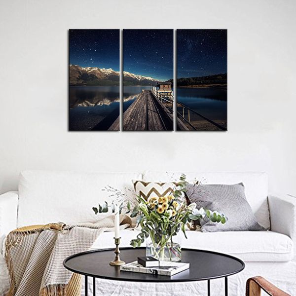 3 panels sell posters modern wall painting night sky stars bridge home wedding decorative modular picture print on canvas
3 panels sell posters modern wall painting night sky stars bridge home wedding decorative modular picture print on canvas