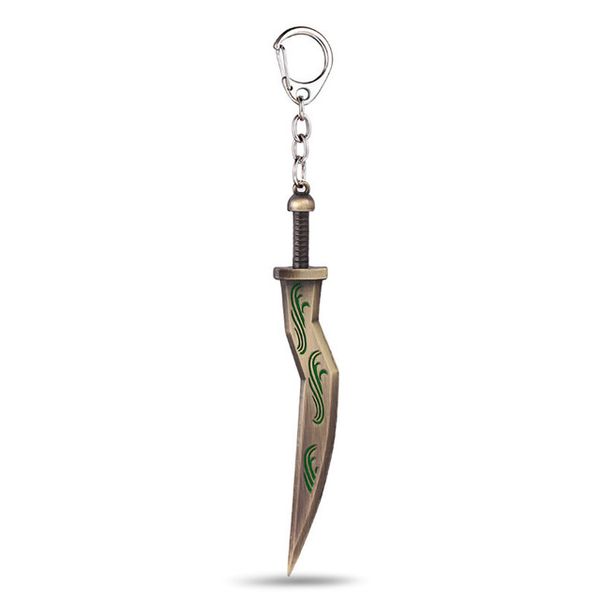 12cm lol key chain katarina du couteau key rings for gift chaveiro car keychain jewelry game key holder souvenir, Silver
12cm lol key chain katarina du couteau key rings for gift chaveiro car keychain jewelry game key holder souvenir, Silver