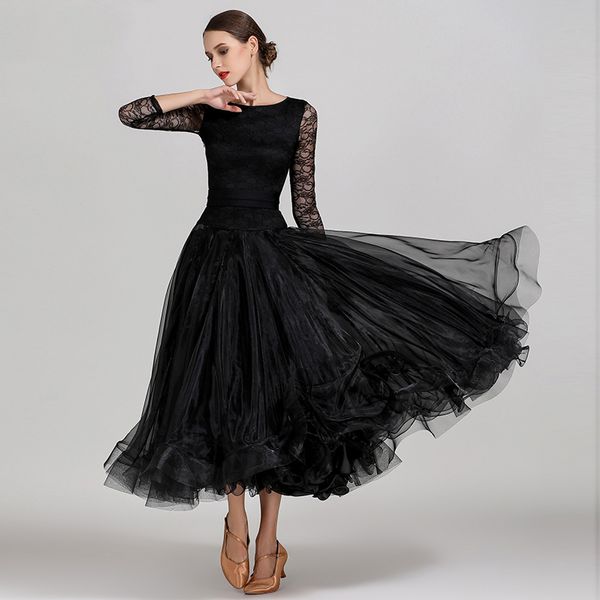 standard dance dresses ballroom dance competition dresses flamenco waltz tango d0976- with big sheer hem patchwork lace top, Black;red
standard dance dresses ballroom dance competition dresses flamenco waltz tango d0976- with big sheer hem patchwork lace top, Black;red