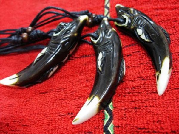 yqtdmy 12 pcs imitation yak bone carving shark charm pendant wood beads necklace amulet gift travel souv, Silver
yqtdmy 12 pcs imitation yak bone carving shark charm pendant wood beads necklace amulet gift travel souv, Silver