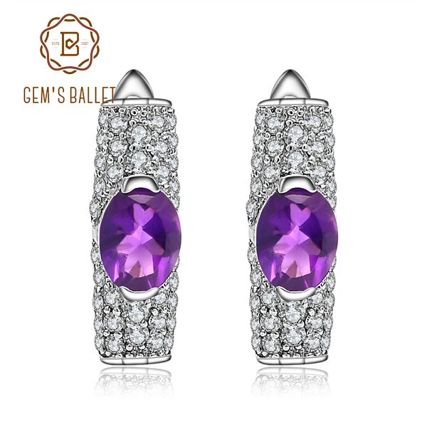 gem's ballet vintage stud earrings 925 sterling silver fine jewelry for women drop shipping 2.60ct natural amethyst gemstone, Golden;silver
gem's ballet vintage stud earrings 925 sterling silver fine jewelry for women drop shipping 2.60ct natural amethyst gemstone, Golden;silver