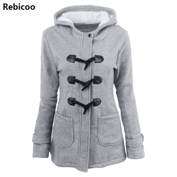 horn button jacket coat winter autumn women slim plus size warm medium long hooded overcoat 6xl 5xl 6 colors jacket for women, Black
horn button jacket coat winter autumn women slim plus size warm medium long hooded overcoat 6xl 5xl 6 colors jacket for women, Black