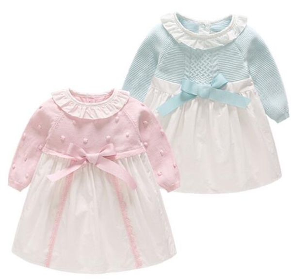 girls dresses long sleeve knitted princess dress bow mesh patchwork girl elegant long sleeve soft girl dress, Red;yellow
girls dresses long sleeve knitted princess dress bow mesh patchwork girl elegant long sleeve soft girl dress, Red;yellow