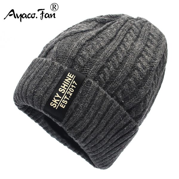 thickening winter caps with velvet for women men new solid warm soft knitted hats skullies ski knit cap crochet thick beanies
thickening winter caps with velvet for women men new solid warm soft knitted hats skullies ski knit cap crochet thick beanies