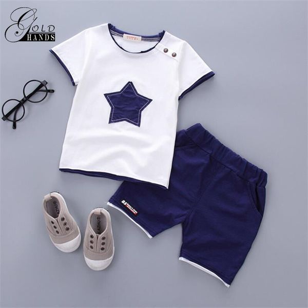 2 Pcs Baby Boy Clothes Suits Children Summer Boys Clothing Set 1T-shirt+1 Short Cartoon Infants Fashion Cotton Cute Stars Sets
2 Pcs Baby Boy Clothes Suits Children Summer Boys Clothing Set 1T-shirt+1 Short Cartoon Infants Fashion Cotton Cute Stars Sets