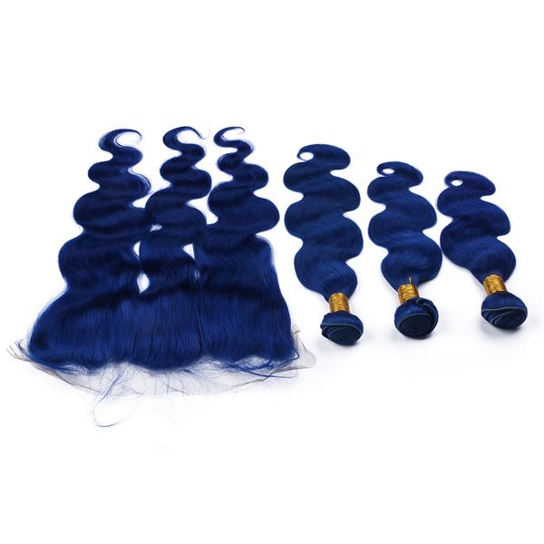 Virgin brazilian dark blue human hair weave with 13x4 lace frontal clo ure blue colored virgin hair 3bundle with full lace frontal
Virgin brazilian dark blue human hair weave with 13x4 lace frontal clo ure blue colored virgin hair 3bundle with full lace frontal