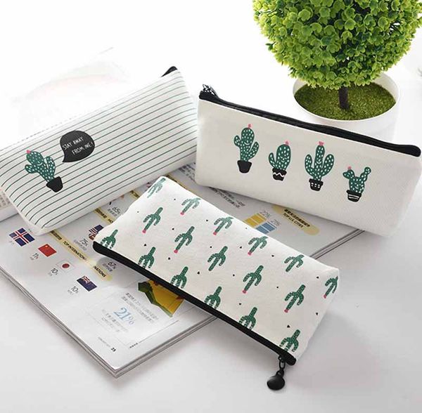 cactus pencil case kawaii canvas zipper stationery estuches school cute pencil box pen bags pouch pocket coin purse
cactus pencil case kawaii canvas zipper stationery estuches school cute pencil box pen bags pouch pocket coin purse