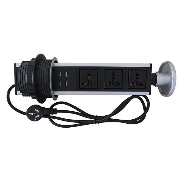with universal power and usb charger pop up desksocket,eu/uk/usa/au/brazil/israel plug
with universal power and usb charger pop up desksocket,eu/uk/usa/au/brazil/israel plug