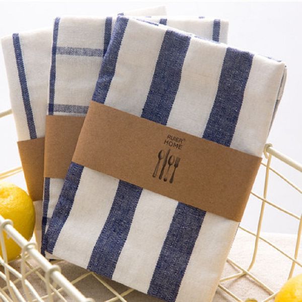 blue/white check/stripe tea towel kitchen towel table napkin made of 100% cotton yarn-dye fabric
blue/white check/stripe tea towel kitchen towel table napkin made of 100% cotton yarn-dye fabric