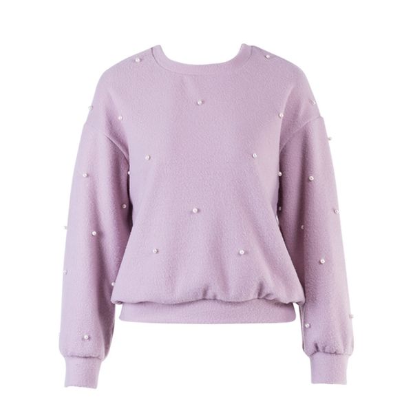 Chicing High Street Fall Winter Pearl Beading Oversized Hoodie Women Fashion O -Neck Long Sleeve Pullover Sweatshirt
Chicing High Street Fall Winter Pearl Beading Oversized Hoodie Women Fashion O -Neck Long Sleeve Pullover Sweatshirt